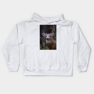 Battle Scars - White-tailed Buck Kids Hoodie